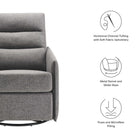 Modway Etta Upholstered Fabric Lounge Chair
