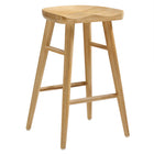 Modway Saville Backless Wood Counter Stools Set of 2
