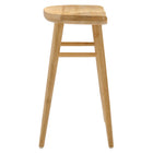 Modway Saville Backless Wood Counter Stools Set of 2