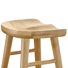 Modway Saville Backless Wood Counter Stools Set of 2