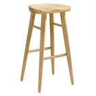 Modway Saville Backless Wood Bar Stools Set of 2