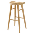 Modway Saville Backless Wood Bar Stools Set of 2