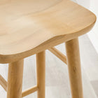 Modway Saville Backless Wood Bar Stools Set of 2