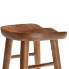 Modway Saville Backless Wood Bar Stools Set of 2