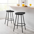 Modway Concord Backless Wood Counter Stools Set of 2