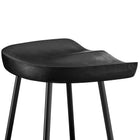 Modway Concord Backless Wood Counter Stools Set of 2