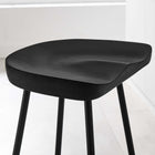 Modway Concord Backless Wood Counter Stools Set of 2