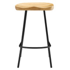 Modway Concord Backless Wood Counter Stools Set of 2
