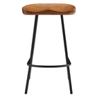 Modway Concord Backless Wood Counter Stools Set of 2
