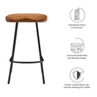Modway Concord Backless Wood Counter Stools Set of 2