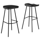 Modway Concord Backless Wood Bar Stools Set of 2  