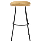Modway Concord Backless Wood Bar Stools Set of 2