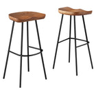 Modway Concord Backless Wood Bar Stools Set of 2  