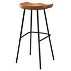 Modway Concord Backless Wood Bar Stools Set of 2