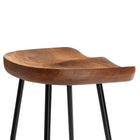 Modway Concord Backless Wood Bar Stools Set of 2