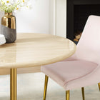 Modway Lippa 36" Round Faux Travertine Dining Table