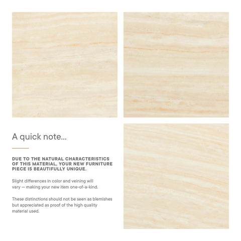 Modway Lippa 60" Oval Faux Travertine Dining Table  