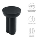 Modway Caspian Round Concrete Side Table