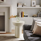 Modway Caspian Round Concrete Side Table