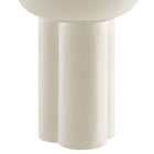 Modway Caspian Round Concrete Side Table