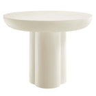 Modway Caspian 40" Round Concrete Dining Table  