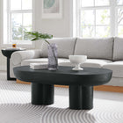 Modway Caspian Oval Concrete Coffee Table