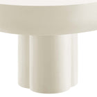 Modway Caspian Oval Concrete Coffee Table