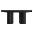Modway Caspian 72" Oval Concrete Dining Table  