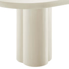 Modway Caspian 72" Oval Concrete Dining Table