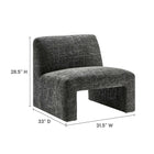 Modway Amita Chenille Upholstered Accent Chair