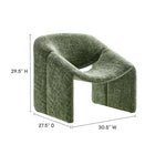Modway Vivi Chenille Upholstered Accent Chair