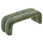 Modway Dax 50.5" Chenille Upholstered Accent Bench