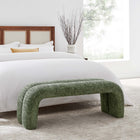 Modway Dax 50.5" Chenille Upholstered Accent Bench