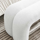 Modway Dax 50.5" Chenille Upholstered Accent Bench