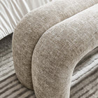 Modway Dax 50.5" Chenille Upholstered Accent Bench