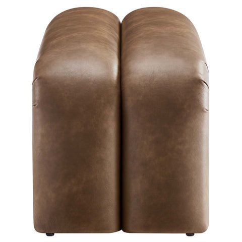 Modway Dax 50.5" Vegan Leather Upholstered Accent Bench  