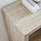 Modway Mirella Faux Travertine Console Table