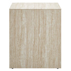 Modway Mirella Faux Travertine Side Table