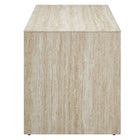 Modway Mirella 53.5" Faux Travertine Bench