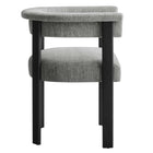 Modway Imogen Fabric Upholstered Barrel Dining Chairs Set of 2