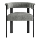 Modway Imogen Fabric Upholstered Barrel Dining Chairs Set of 2