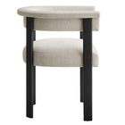 Modway Imogen Fabric Upholstered Barrel Dining Chairs Set of 2