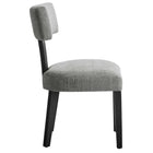 Modway Nalani Fabric Upholstered Dining Chairs Set of 2