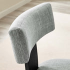 Modway Nalani Fabric Upholstered Dining Chairs Set of 2