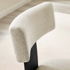 Modway Nalani Fabric Upholstered Dining Chairs Set of 2