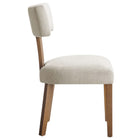 Modway Nalani Fabric Upholstered Dining Chairs Set of 2