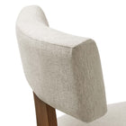 Modway Nalani Fabric Upholstered Dining Chairs Set of 2
