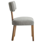 Modway Nalani Fabric Upholstered Dining Chairs Set of 2