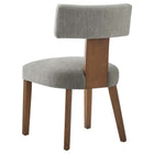 Modway Nalani Fabric Upholstered Dining Chairs Set of 2