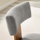 Modway Nalani Fabric Upholstered Dining Chairs Set of 2